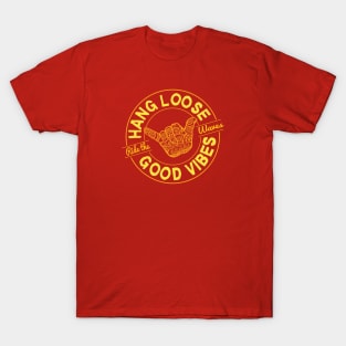 Hang Loose - Good Vibes Boho T-Shirt